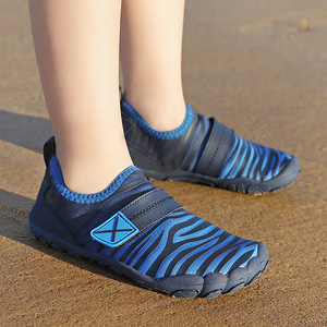 Chaussures d'eau pour filles à bout ouvert, séchage rapide, empeigne en maille, semelle extérieure en caoutchouc, plage, été, activités aquatiques, plongée en apnée - Product Image 4