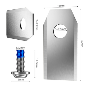 Lames de tondeuse robotisée en acier inoxydable, vente directe d'usine, compatibles avec la tondeuse robot Ecovacs Goat - Product Image 3