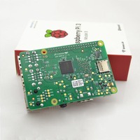 Raspberry Pi 3 Modelo B 1GB LPDDR2 BCM2837 1.2GHz Quad-Core Cortex-A53 WiFi y BT, Computadora de Placa Única 85x56x17mm, Fabricada en Guangdong
