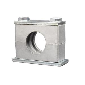 Serie pesada DIN 3015 Abrazadera de tubo de aluminio hidráulica Abrazadera de tubo de 45mm a 63mm - Product Image 1
