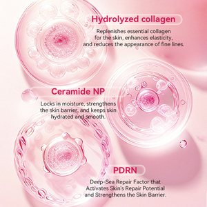 Baume multi-usages au collagène rose PDRN, stick d'essence PDRN, gel au collagène PDRN, soin <span class=keywords><strong>anti</strong></span>-âge, éclaircissant et raffermissant pour la peau - Product Image 4