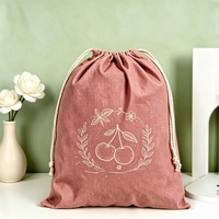 Sac à cordon personnalisé en toile imprimée, motif dessin animé, écologique et recyclé, pochette de rangement unisexe, sac d'emballage en gros