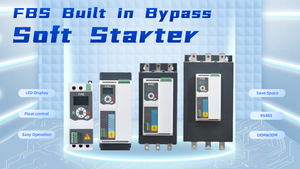 CE内置旁路软起动器3相2.2kw 5.5kw 7.5kw 11kw 15kw水泵用三相电机软起动器 - Product Image 6