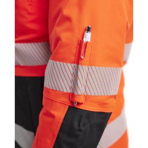 BLAKLADER - 445619875599XL Chaqueta de invierno Hi-Vis para mujer Rojo/Negro-EAN 7330509857373 ROPA DE TRABAJO DE LA HI-VIS - Product Image 4