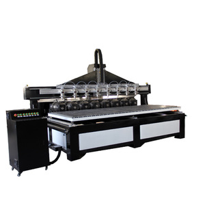 Multi-heads 6/8 Cnc Wood Router Cutter Machine Kitchen Cabinet Furniture Making Machine