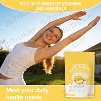 Batido de Proteína de Leche para Adelgazar de Marca Privada OEM, Batido de Plátano para Adelgazar, Sustituto de Comida, Batido para Bajar de Peso