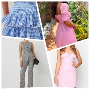 Mới Đến Seersucker Đồ Bơi Vải Polyester Cotton Linen Sợi Nhuộm Crep Kiểm Tra Vải Cho Ném Gối - Product Image 6