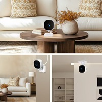 Caméra de sécurité WiFi K7 pour fenêtre, capteur CMOS, enregistrement nocturne, sirène d'alarme, stockage cloud, détection de mouvement
