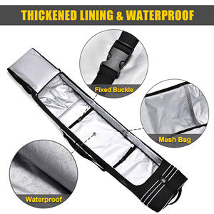 Échantillon gratuit Accessoires de sport Sacs de planche de surf en néoprène personnalisés avec sac pour téléphone Sublimation Porte-planche de surf Sac de voyage pour planche de surf - Product Image 4