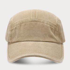 Summer Retro Washed Baseball Cap Hat Women Solid Color Trendy Soft <b>Top</b> Sports Baseball Cap for Men - Product Image 6