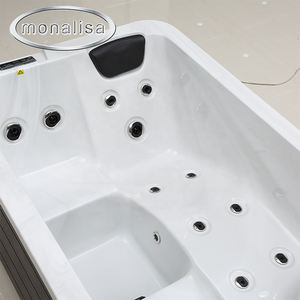 Jacuzzi Spa Portable avec Fonction Massage, Bain à Remous Moderne Autoportant, <span class=keywords><strong>Pièces</strong></span> de Rechange Gratuites pour Personnes Agées, <span class=keywords><strong>Pas</strong></span> <span class=keywords><strong>Cher</strong></span> et Extérieur - Product Image 6