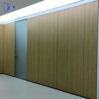 Panneau mural en acier Cloison de bureau Cloison modulaire acoustique Cloison intérieure rétractable pour hôpital École Salle
