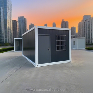 Casa Contenedor Prefabricada Moderna <span class=keywords><strong>Blanca</strong></span>, Fabricada en Acero Galvanizado, Ignífuga, Transpirable y Ecológica, para Oficina, Sala de Estar y Cocina - Product Image 6