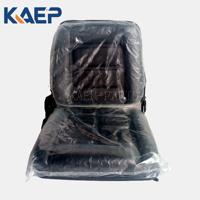 Siège de cabine universel pour chariot élévateur, bateau, déboucheuse, tondeuse, tracteur compact, mini-pelle, excavatrice, compatible Kubota, Bobcat et autres marques
