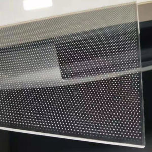 Plaque de guidage lumineux en acrylique ultra-mince sur mesure, éclairage LED, panneau de marquage laser pour présentoirs de magasins de détail Rina Tech - Product Image 1