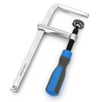Havors C-062 160*60mm Pince en F en acier chromé |   Serre-joint réglable pour le travail du bois et l'assemblage