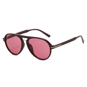 Occhiali da <span class=keywords><strong>Sole</strong></span> Sportivi Unisex Stile Europeo per Adulti con Lenti UV400 a Montatura Completa e Design a Doppia Montatura per Protezione Solare Ottimale - Product Image 1