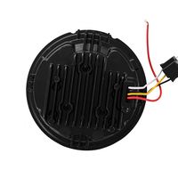 YongJin Black Led Phare avec feu de position pour vespa Scooter LXV