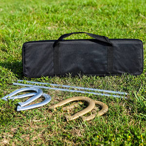 Césped fiesta <span class=keywords><strong>playa</strong></span> patio trasero camping deportes tradicional al aire libre tiro acero caballo zapatos juegos <span class=keywords><strong>herradura</strong></span> juego conjunto - Product Image 5