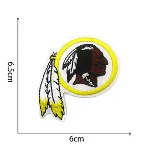 Amerikan futbolu NFL spor işlemeli takımı logosu yama demir-on ile