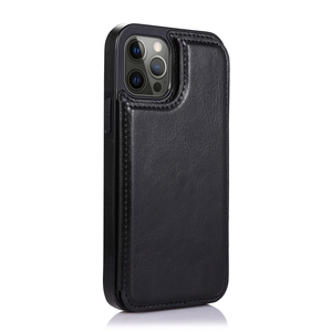 Funda a prueba de golpes con diseño de botón para iPhone 12 <span class=keywords><strong>Mini</strong></span> 13 Pro 14 ProMax, funda trasera tipo billetera para iPhone 14/15/15 Promax - Product Image 3