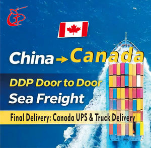 DDP Shipping China to Canada <strong>Sea</strong> <strong>Freight</strong> Door to Door Ocean Logistics LCL+Express 30-45 Days Transit 24/7 Support - Product Image 1