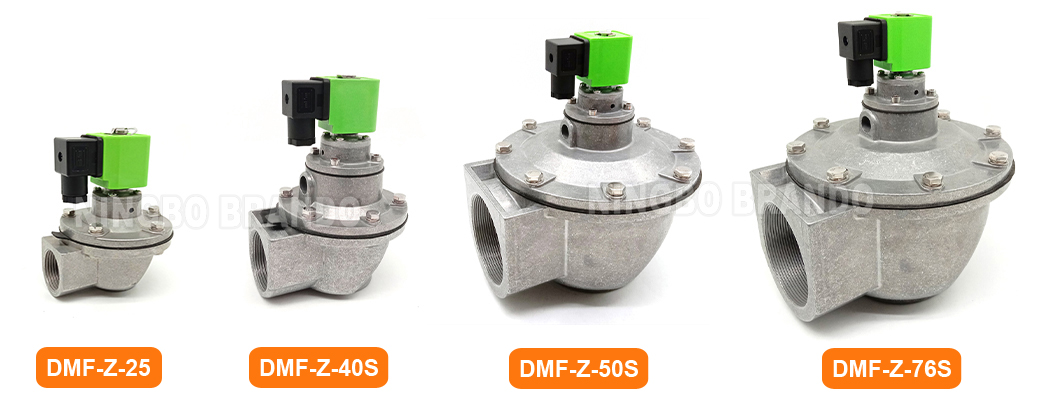 DMF-Z-25 1" BFEC Right Angle Solenoid Pulse Valve For Dust Removal 24V 110V 220V