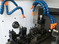 Tour à outils multiples à grande vitesse à 2 axes YH15 pour machines industrielles, tour CNC de précision pour pièces métalliques, mini tour CNC