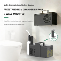 Diffuseur d'arômes électrique mural Guling 1000 ml sans eau, fonction ozone, contrôle par application, pour usage commercial, hôtelier, domestique et automobile, en acier inoxydable