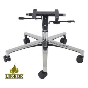 Base de Silla de Oficina de Aluminio Pulido, Patas de Repuesto de 5 Estrellas para Silla Giratoria, Ajuste Universal, Duradera, Ligera, Base de Silla Mejorada - Product Image 1