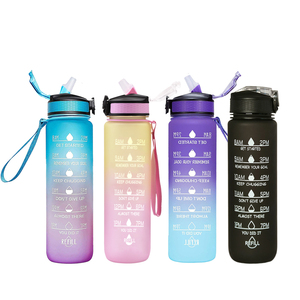 Water Bottle Motivational Amazon Top Seller Plastic 1 Gallon Tritan Water Bottle Gym 32oz Motivational Water Bottle With Motivational Time Marker
