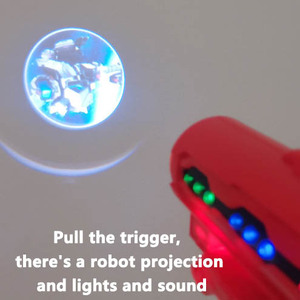 Niños electrónico láser sonido <span class=keywords><strong>pistola</strong></span> <span class=keywords><strong>juguete</strong></span> acústico óptico espacio proyección batalla plástico para <span class=keywords><strong>pistola</strong></span> de <span class=keywords><strong>juguete</strong></span> - Product Image 2