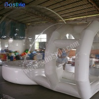 Dôme à bulles gonflable commercial en PVC transparent imperméable, tunnel, piscine à balles pour enfants, tente pour mariage, anniversaire, événement, location, gonflable