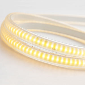 Bande lumineuse <span class=keywords><strong>LED</strong></span> étanche IP67, 220V COB, <span class=keywords><strong>ruban</strong></span> <span class=keywords><strong>LED</strong></span> d'extérieur, 288LED, haute densité, lumière linéaire, Flexible, décoration de la maison - Product Image 3
