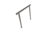 Support de carport pour système solaire photovoltaïque, système de stationnement solaire pour voitures, auvent photovoltaïque