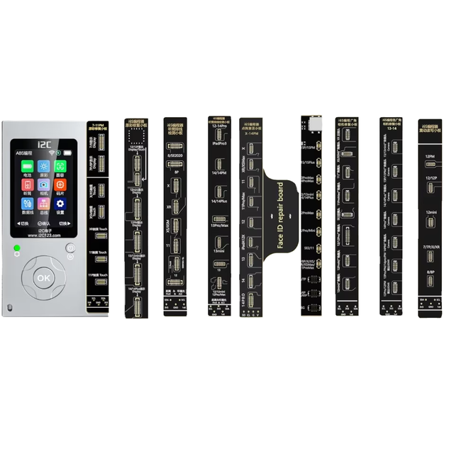 I2C A8S Programmer iPhone 6-14/15 PM Battery/Dot Matrix/Original Color/Earpiece/Camera/Face ID Multifunctional  Repair Tool
