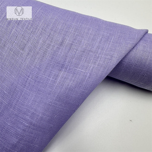 Tissu en <span class=keywords><strong>lin</strong></span> pur rayé Mindun printemps-été, vente en gros de tissu en <span class=keywords><strong>lin</strong></span> pur - Product Image 3