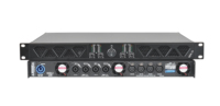 Penguat Daya Audio Profesional Tugas Berat Empat Kanal 4X700W QD4.7 dengan Distorsi Rendah dan Output Stabil