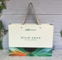 Sacs cadeaux en papier personnalisés avec logo, sacs d'emballage écologiques pour les magasins de détail, avec poignées