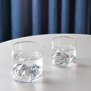 Sáng Tạo Trung Quốc Phong Cách 200Ml Cao Borosilicate Xem Núi Thủy Tinh Thiết Kế Cup - Product Image 3