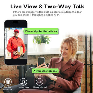 NeweKey Tuya Serrure Schlage Porte Empreinte Digitale Eufy Clavier Intelligent <span class=keywords><strong>Nuki</strong></span> Nest Connect Caméra Avant Sans Clé Serrure de Porte Intelligente - Product Image 5