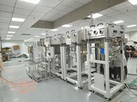 Machine de revêtement galvanique organique avec moteur et roulement pour le dépôt d'OLED, de perovskite et de films minces