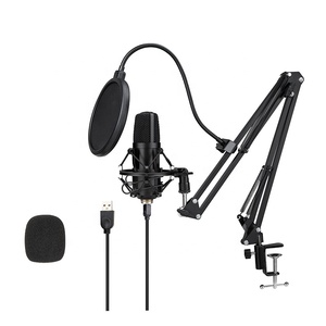 Microphone à condensateur USB MY MIC BM700UC <span class=keywords><strong>pour</strong></span> enregistrement en studio, équipement de <span class=keywords><strong>podcast</strong></span>, 192 kHz/24 bits <span class=keywords><strong>pour</strong></span> <span class=keywords><strong>podcast</strong></span>, PC, ordinateur, jeux, YouTube - Product Image 1