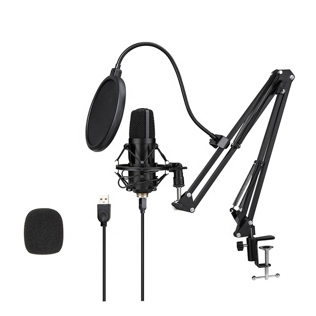 MY MIC BM700UC USB Condenser Studio Recording Microphone Podcast Equipment 192khz/24bit for Podcast PC Computer Gaming Youtube