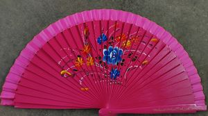 พัดไม้พับได้สองด้าน ลายเพ้นท์มือสไตล์สเปน ขนาด 2.5 นิ้ว ผลิตจากไม้  เป็นมิตรกับสิ่งแวดล้อม  รับทำโลโก้ตามสั่ง  ขายส่ง  สำหรับ<span class=keywords><strong>งาน</strong></span>แต่ง<span class=keywords><strong>งาน</strong></span> - Product Image 3