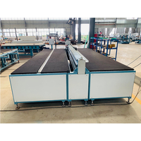 Table de découpe automatique de verre feuilleté de haute précision de qualité industrielle pour machine de fabrication de double vitrage