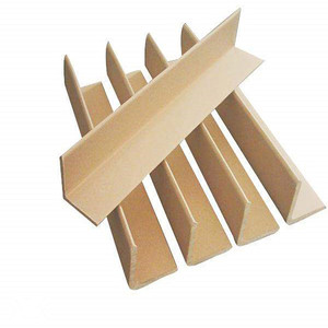 Waterproof Eco-Friendly Kraft Paper Canto Protector L-Shaped Papelão Borda Palete para Transporte & Embalagem Uso - Product Image 2