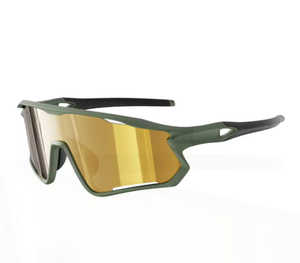 新入荷 スポーツサングラス 防風 サイクリング ライディング アウトドア スポーツ セーフティグラス ランニング フィッシング ゴーグル カスタムロゴ % UVカット - Product Image 4