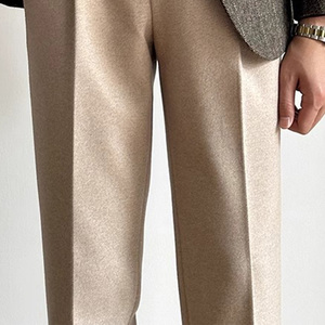 <span class=keywords><strong>Pantalones</strong></span> de Vestir para Hombre, de Color Sólido, para Exteriores, Corte Recto, <span class=keywords><strong>Pantalones</strong></span> Formales para Traje de Negocios - Product Image 6