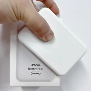 2023 Tipis Ramping Mini Pengisi Daya Nirkabel Bank Daya 5000ma untuk Paket Baterai Apple Magsaf Iphone 14 Pro Max